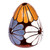 Ceramic candleholder, 'Bloom Light' - Hand-Painted Floral Colorful Ceramic Candleholder