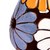 Ceramic candleholder, 'Bloom Light' - Hand-Painted Floral Colorful Ceramic Candleholder