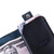 Men's tri-fold leather wallet, 'Modern Flair in Blue' - Armenian Handmade Men's Tri-Fold Leather Wallet in Blue
