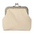 Embroidered linen coin purse, 'Armenian Traditions' - Embroidered Linen Coin Purse with Brass Kiss Lock Closure