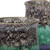 Ceramic mugs, 'Hues of Bliss' (pair) - 2 Handcrafted Painted Glazed Black Blue Green Ceramic Mugs