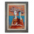 'Theatre Box' - Framed Acrylic on Canvas Surrealist Painting of Two Women