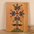 Wood wall art, 'Sylvan Faith' - Traditional Armenian Khachkar Cross Beech Wood Wall Art