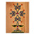 Wood wall art, 'Sylvan Faith' - Traditional Armenian Khachkar Cross Beech Wood Wall Art