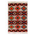 Wool and cotton blend area rug, 'Traditional Parade' (2x3) - Geometric-Patterned Wool and Cotton Blend Area Rug (2x3)