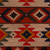 Wool and cotton blend area rug, 'Traditional Parade' (2x3) - Geometric-Patterned Wool and Cotton Blend Area Rug (2x3)