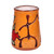 Ceramic vase, 'Spring Style' - Warm-Toned Floral Ceramic Vase with Ancient Pictographs