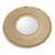 Wood macrame mirror, 'Circle of Serenity' - Wood Wall Mirror with Intricate Macrame Design in Beige Hue