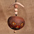 Ceramic wall decor, 'Starry Daghdghan' - Traditional Starry Ceramic Daghdghan Wall Accent