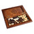 Wood board game set, 'Double the Joy' - Wood Chess & Backgammon Board Game Set Handmade in Armenia
