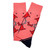 Cotton blend socks, 'Armenian Traveler' - Cotton Blend Socks Adorned with Traditional Armenian Motifs