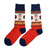 Calcetines de mezcla de algodón - Calcetines de mezcla de algodón con motivos tradicionales armenios