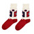 Calcetines de mezcla de algodón - Calcetines de mezcla de algodón con estampados tradicionales armenios
