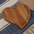 Wood appetizer plate, 'Delicious Heart' - Romantic Heart-Shaped Beechwood Appetizer Plate from Armenia