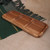 Wood appetizer plate, 'Tasty Trio' - Minimalist Triple Compartment Beech Wood Appetizer Plate