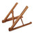 Wood tablet stand, 'Practical Minimalism' - Eco-Friendly Repurposed Beechwood Foldable Tablet Stand