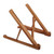Wood tablet stand, 'Practical Minimalism' - Eco-Friendly Repurposed Beechwood Foldable Tablet Stand