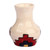 Ceramic mini vase, 'Ancient Grandeur' - Handcrafted Traditional Patterned Ceramic Mini Vase