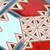 Ceramic coasters, 'Blue Metropolis' (pair) - Pair of Handcrafted Ceramic Coasters in Blue and Red Hues