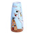 Glazed ceramic vase, 'Pomegranate Tree in Blue' - Glazed Ceramic Vase with Pomegranate Tree Motif in Sky Blue