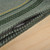 Wool cushion cover, 'Relaxed and Cozy' - Striped Wool Cushion Cover in Green Hand-Woven in Armenia