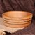 Wood serving bowl, 'Striped Delight' - Hand-Carved Striped Beechwood Serving Bowl in Brown