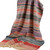 Wool throw, 'Nice and Cozy' - Hand-Woven Striped Wool Throw with Geometric Patterns