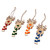 Wood ornaments, 'Joyful Antlers' (set of 4) - Assorted 4-Piece Wood Reindeer Ornament Set from Armenia