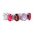 Multi-gemstone cocktail ring, 'Pink Lovers' - Polished One-Carat Faceted Multi-Gemstone Cocktail Ring (image 2c) thumbail