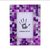 Glass mosaic photo frame, 'Purple Impression' (4x6) - 4x6 Rectangular Glass Mosaic Purple Photo Frame from India thumbail