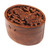 Wood puzzle box, 'Sage Ganesh' - Suar Wood Puzzle Box with Traditional Hindu Carving thumbail