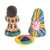 Ceramic nativity scene, 'Petite Nativity' (3 pieces) - Handmade Nativity Scene (3 Pieces) (image 2c) thumbail