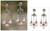 Cultured pearl chandelier earrings, 'Trinity in Pink' - Cultured pearl chandelier earrings
