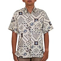 BATIK SHIRTS: Men's Batik Shirts at NOVICA