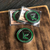 Trackable geocaching collectible coin, 'Kiva Geocoin' - Trackable Geocaching Collectible Kiva Coin (image 2c) thumbail