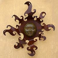 MEXICAN SUN AND MOON WALL ART - Unique Mexican Sun and Moon Wall Art