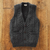 Men's wool sweater vest, 'Road to Donegal' - Men's Irish Sweater Vest