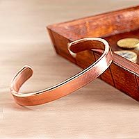 Men S Copper Bracelets At Novica Copper Cuff Bracelet Currency Of The Continent