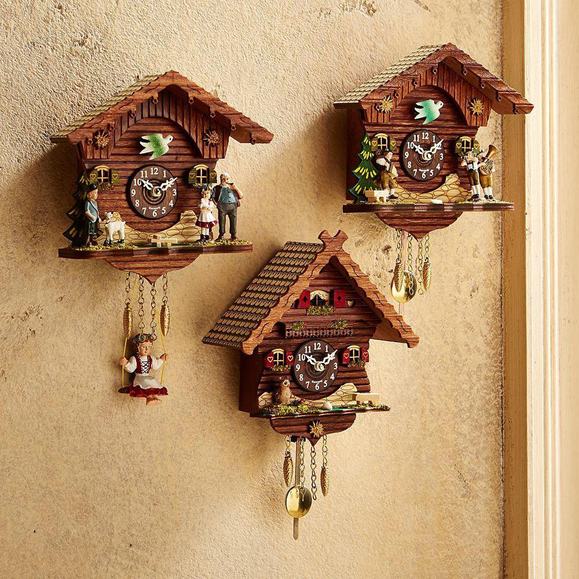 Polka Band Mini Cuckoo Clock Polka Band NOVICA