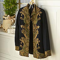 Featured review for Wool jacket, Paisley Flourish