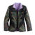 Reversible wool jacket, 'Brindavan Gardens' - Brindavan Gardens Reversible Jacket