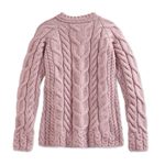 Wool sweater, 'Irish Rose' - Irish Rose Raglan Sweater