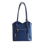 Convertible leather backpack, 'Italian Escapade' - Convertible Italian Leather Backpack