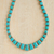 Turquoise statement necklace, 'Andean Treasure' - Chilean Necklace (image 2b) thumbail