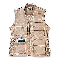 Men's nylon travel vest, 'Weekender' - Men's Lightweight Nylon Travel Vest