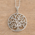 Marcasite pendant necklace, 'Irish Tree of Life' - Irish Tree of Life Necklace with Marcasite thumbail