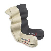 Unisex compression socks, 'Traveler's Friend' - Unisex Compression Socks for Comfortable Travel