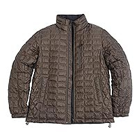 Quilted Reversible Travel Jacket for Men,'Field and Forest'