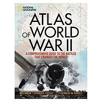 'Atlas of World War ll' - Atlas de la Segunda Guerra Mundial Libro de tapa dura de NatGeo