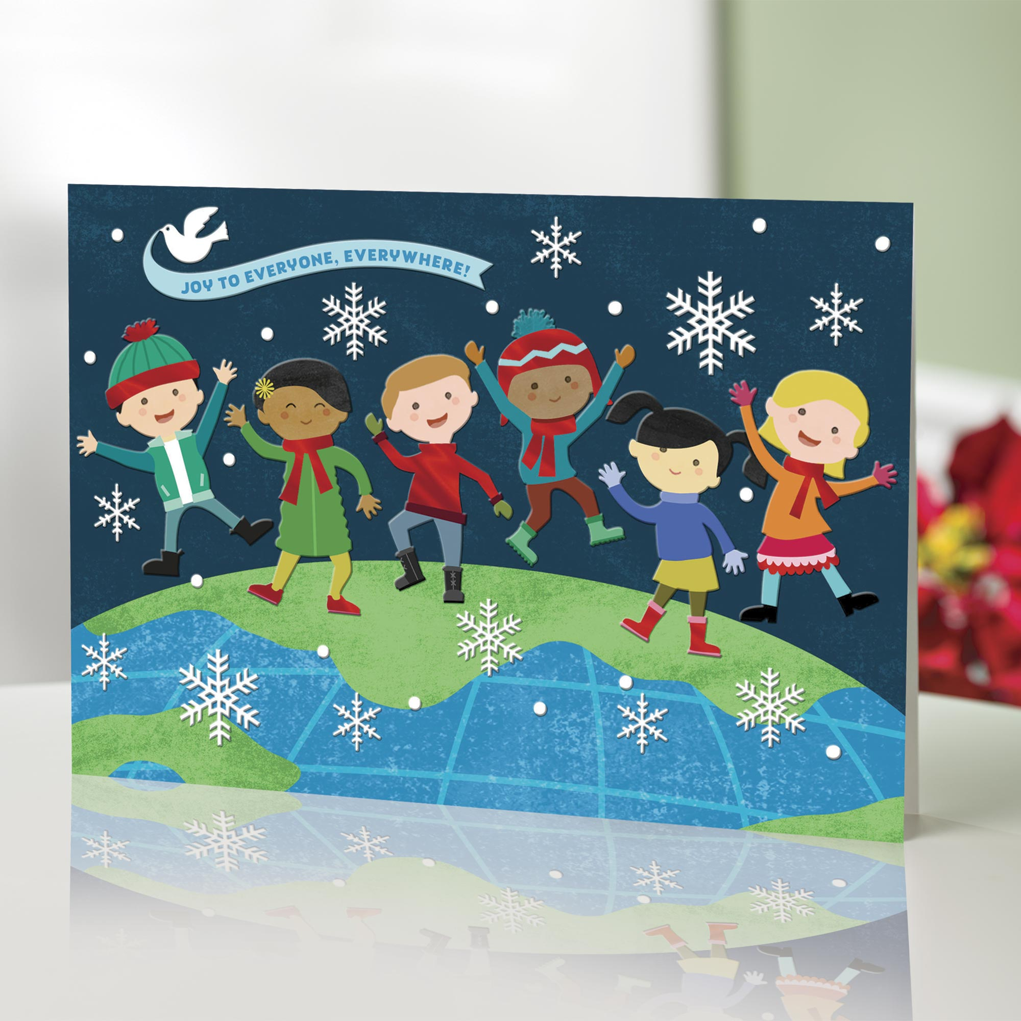 UNICEF Market UNICEF Holiday Cards with Joyful Kids (set of 16) On